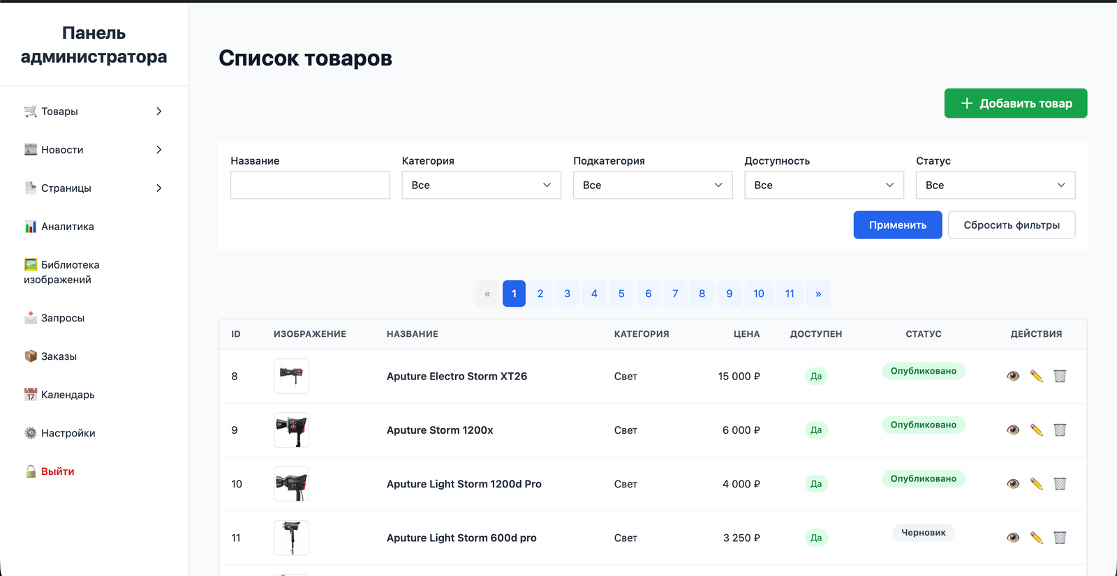 RecRental - онлайн-платформа для аренды