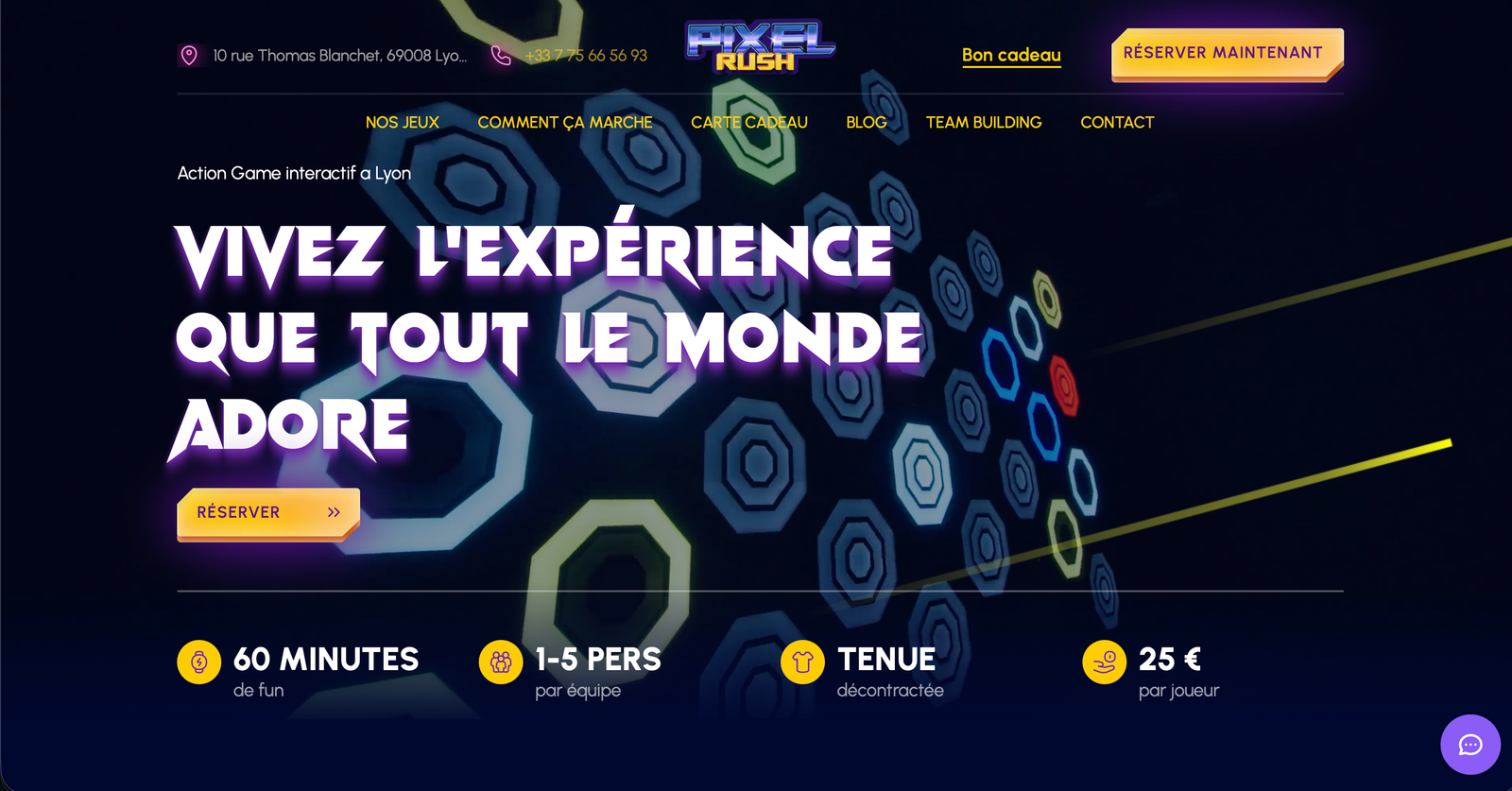 PixelRush – Разработка блога и административной панели управления