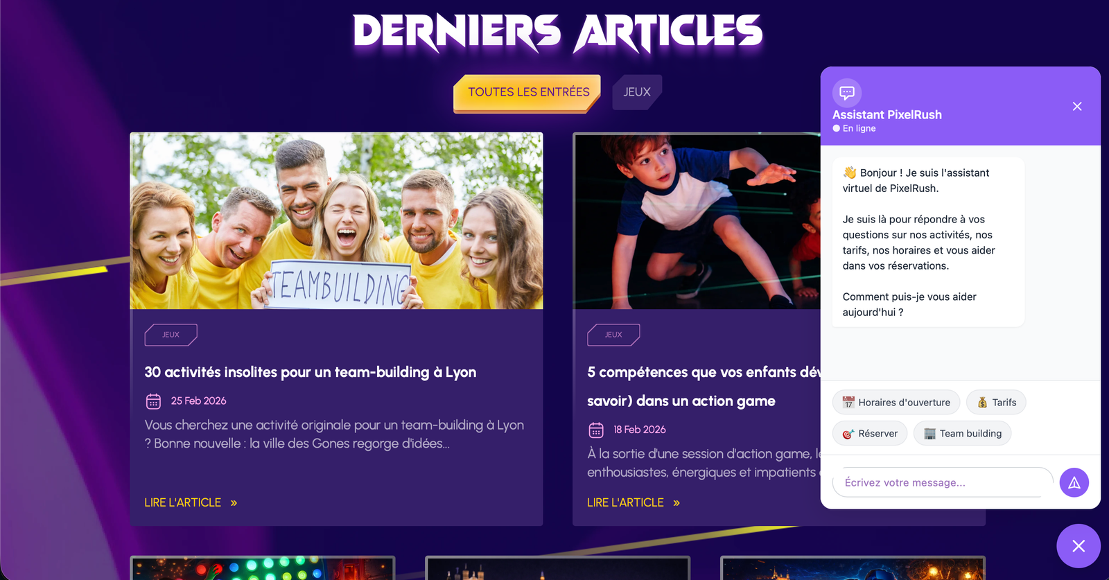 PixelRush – Разработка блога и административной панели управления